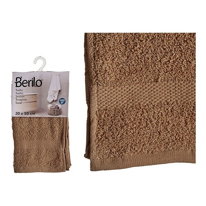 Berilo Toalla Lisa Color Camel 50x90 cm Berilo Toalla Lisa Color Camel 50x90 cm