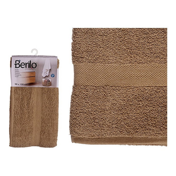 Berilo Toalla Lisa Color Camel 90x150 cm Berilo Toalla Lisa Color Camel 90x150 cm