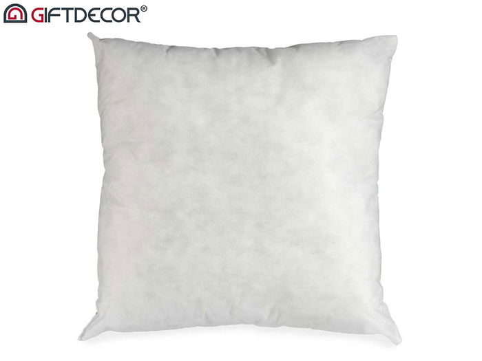 Giftdecor Relleno Cojin 60x60 cm 550gr Polipropileno Blanco (Set de 5)