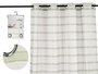 Giftdecor Cortina Visillo Rayas Verde 140 cm x 260 cm (Set de 6)