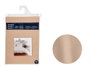 Giftdecor Bajera Ajustable 90 cm Color Beige 20 cm x 3 cm x 30 cm Poliester (Set de 12)