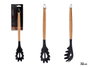 Kinvara Cuchara para Espaguetis de Nylon con Mango de Madera de Haya, 32 cm (Set de 48)