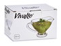Vivalto Salsera Vidrio Mediana 200 ml Transparente 14.5x9x7 cm (Set de 36)