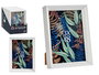 Giftdecor Portafoto Plástico Moldura Blanco 13x18 cm (Set de 24)