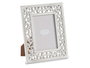 Giftdecor Portafoto Calado Madera Blanco 13x18 cm (Set de 12)