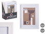 Giftdecor Portafoto Pared Madera con Paspartú Blanco 21x30 cm