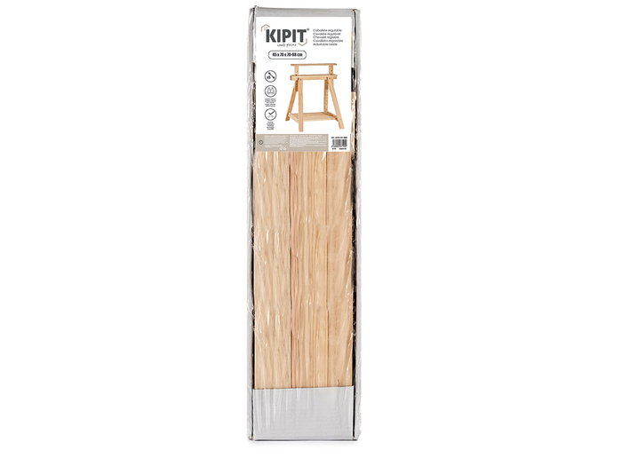 Kipit Caballete Regulable Madera Natural 71 x 18 x 11 cm Kipit Caballete Regulable Madera Natural 71 x 18 x 11 cm