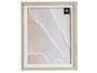 Giftdecor Portafotos Natural Borde Blanco 20x25 cm (Set de 24)