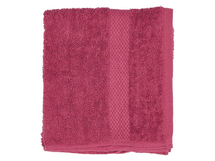 Berilo Toalla Lisa 90x50 cm, Color Granate, Algodón y Poliéster (Set de 24) Berilo Toalla Lisa 90x50 cm, Color Granate, Algodón y Poliéster (Set de 24)