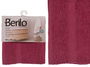 Berilo Toalla Lisa 90x50 cm, Color Granate, Algodón y Poliéster (Set de 24)