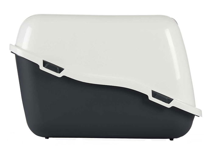 Mascow Arenero Cubierto Plástico Antracita 40x30x57 cm con Filtro (Set de 12)