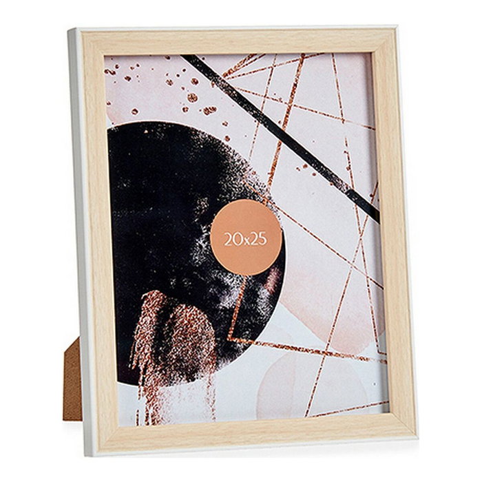GIFTDECOR Portafotos Blanco Madera 20x25cm