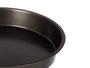 Kinvara Molde Redondo Metal 28 cm x 4.2 cm Gris Oscuro, Antiadherente, Alta Calidad, Apto para Horno (Set de 24)