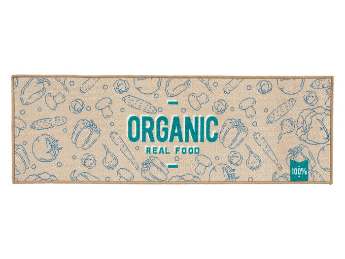 Kinvara Alfombra Multiusos Organic 40x120 cm Azul, Verde, Beige (Set de 12)