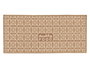 Kinvara Alfombra Multiusos Healthy Food Poliamida Beige 40x90 cm (Set de 24)