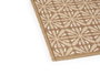 Kinvara Alfombra Multiusos Healthy Food Poliamida Beige 40x90 cm (Set de 24)