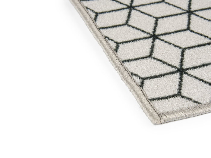 Alfombra Multiusos Kinvara Home Made 40 x 90 cm Gris y Negro (Set de 24)