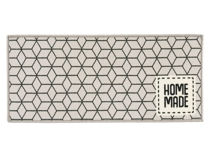 Alfombra Multiusos Kinvara Home Made 40 x 90 cm Gris y Negro (Set de 24)