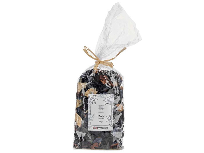 Giftdecor Popurri Oceano 200Gr Hojas Azul y Natural 12 x 28 x 10 cm (Set de 12)