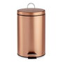 Berilo Papelera de Pedal 7L Metal Cobre