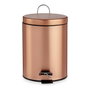Berilo Papelera de Pedal 5L Metal Cobre