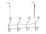 Berilo Percha Puerta 8 Ganchos Blanco 31x24x10.5cm (Set de 12)