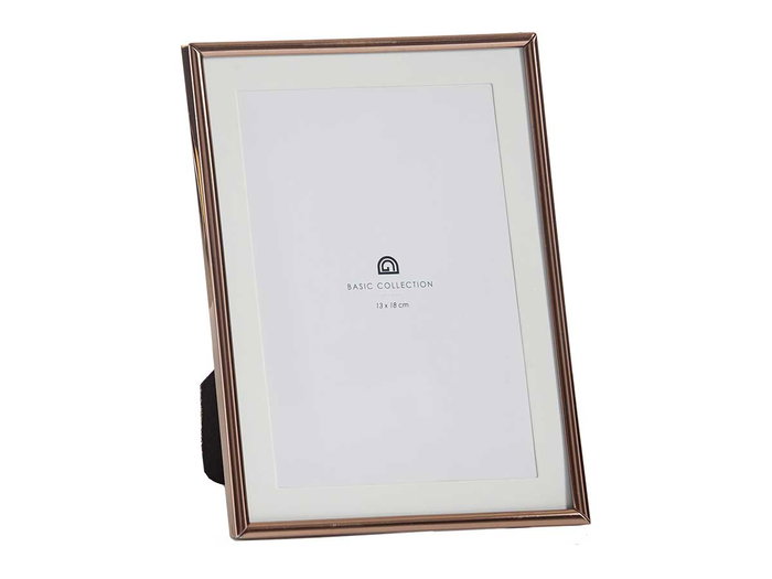 Giftdecor Portafotos Acero Cobre 13x18 cm (Set de 24)