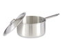 Kinvara Cazo de Aluminio con Tapa 22 cm Capacidad 4 L Apto para Gas y Horno (Set de 10)