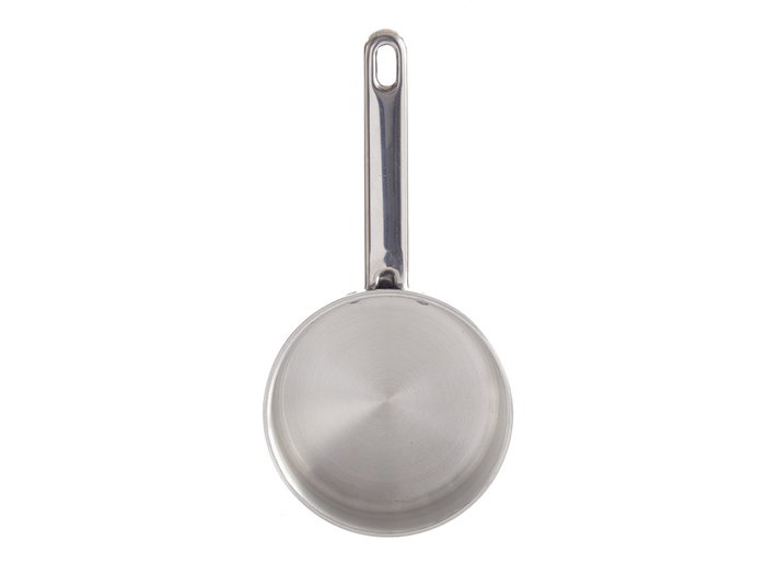 Kinvara Cazo de Aluminio con Tapa, 12 cm, 0.6 L, Apto para Gas y Horno, Plata (Set de 10)