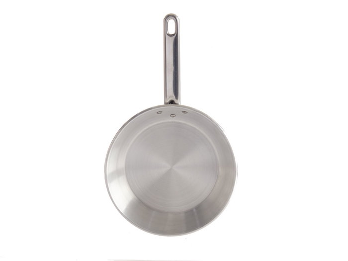 Kinvara Sartén Aluminio con Mango 18 cm Plata, Apta para Gas y Horno (Set de 12)