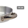 Kinvara Sartén de Aluminio con Asas 15 cm Plata