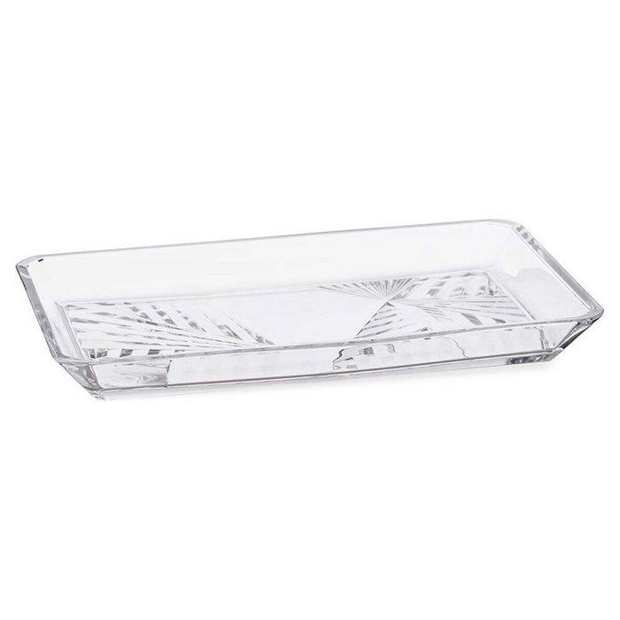 Pasabahce Bandeja Madlen Crystalline 27,5 x 16,5 cm, Pack de 6