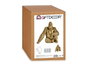 Giftdecor Gorila Sentado Dorado Resina 36 cm x 50 cm x 62 cm