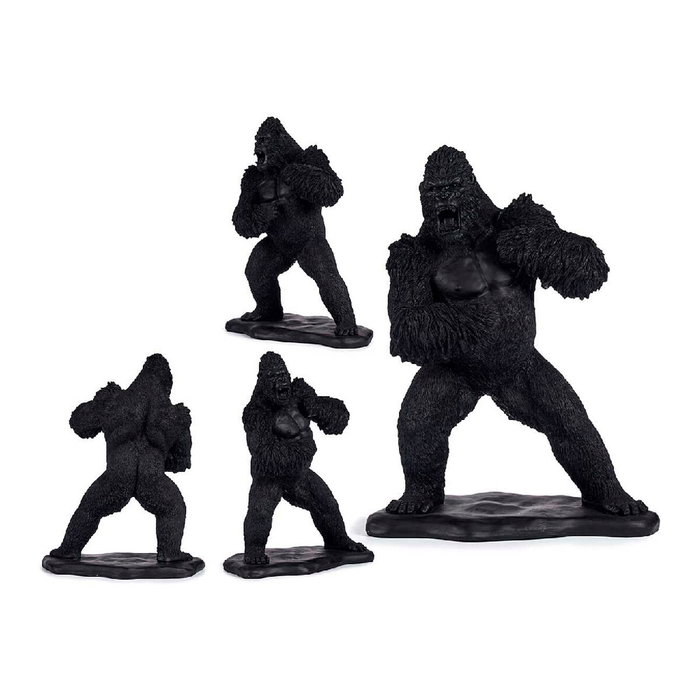 GIFTDECOR Gorila enfadado negro GIFTDECOR Gorila enfadado negro