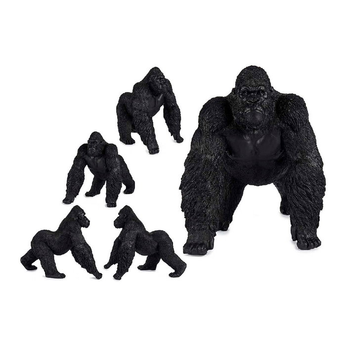 Giftdecor Gorila Andando Negro Grande