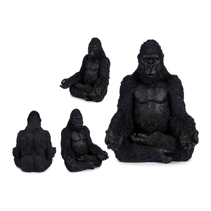 GIFTDECOR Gorila Manos Abiertas Negro