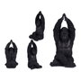 Giftdecor Gorila Manos Hacia Arriba Negro