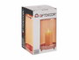 Giftdecor Base Vela Cristal Cilindrica Ambar Metal Cobre 12 x 19 x 12 cm (Set de 8)