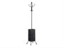 Giftdecor Perchero Paraguero Metal Cuadrado Negro 34 cm x 188 cm x 34 cm