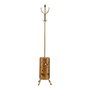 Giftdecor Perchero Paragüero Metal Redondo Dorado