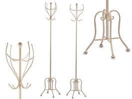 Giftdecor Perchero Metal Crema 30 x 180 x 30 cm