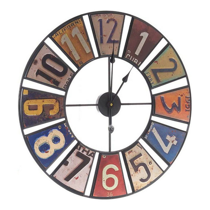 Giftdecor Reloj Retro Colores Metal