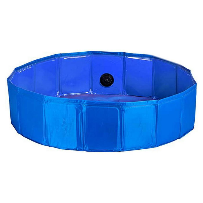 MASCOW Piscina para Perro de Poliester 120x30cm Azul MASCOW Piscina para Perro de Poliester 120x30cm Azul