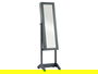 Giftdecor Espejo Joyero con Pie Gris 36x140x36.5 cm