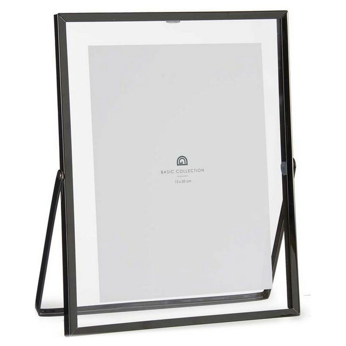 Giftdecor Marco de Metal Negro 15x20cm