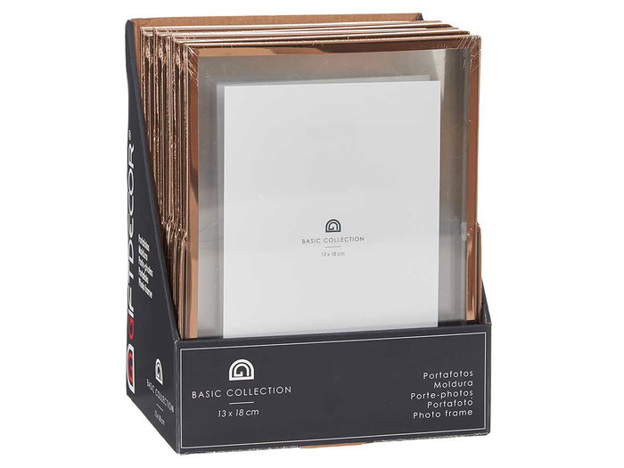 Giftdecor Marco Metal Cobre 13 x 18 cm (Set de 12)