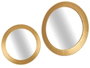 Giftdecor Espejo Redondo Dorado 90cm