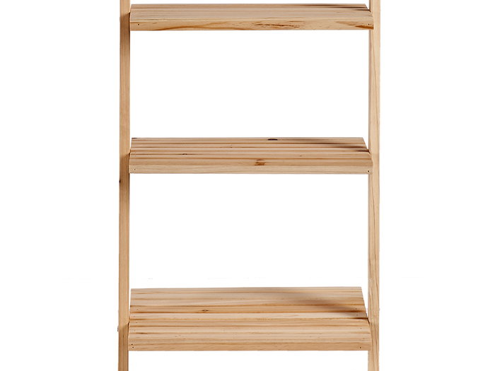 Kipit Estanteria Madera 5 Baldas Marron 41x132x29.2cm (Set de 6)