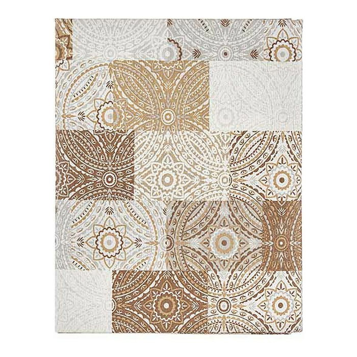 Kinvara Mantel de Loneta Antimanchas Azulejo Beige 140x180 cm Kinvara Mantel de Loneta Antimanchas Azulejo Beige 140x180 cm