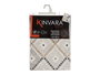 Kinvara Mantel Loneta Antimanchas 140x180 cm Rombos Beige (Set de 6)